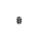 RAIL STOP D.12X15 / ALUMINIUM U SHAPED SLIDING GLASSES MECHANISM